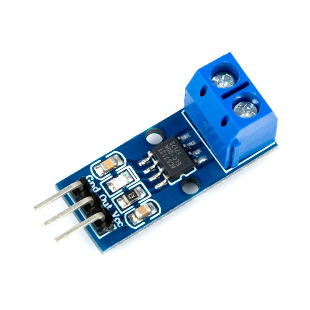 Модуль датчика тока ACS712 20А